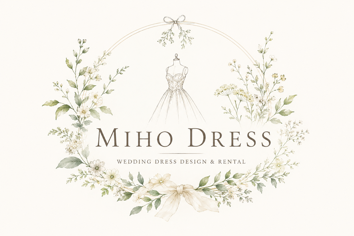 MIHO DRESS - Wedding Dress Design & Rental